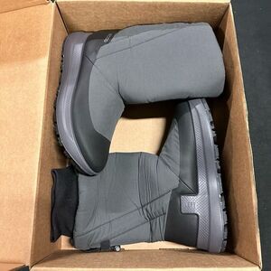 New Ecco Solice Arctic Black Magnet Winter Boots 38